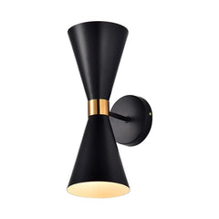 Matinal - Skandinavische Wandlampe in Schwarz
