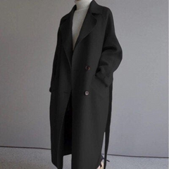 PAOLINA™ | ELEGANTER DAMEN-TRENCHCOAT in Schwarz