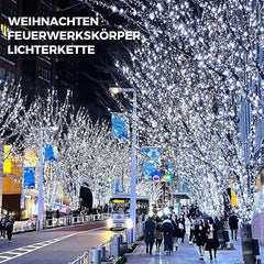 WeihnachtsCharme™ Funkelnde Weihnachtsdekorationen in Kaltweiß