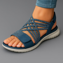 Sanarita - Orthopädische Sandalen in Blau