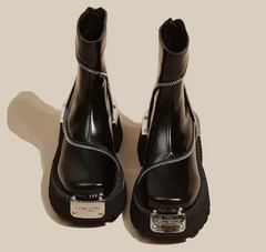 Norine – Hochwertige wasserdichte Stiefel in Schwarz