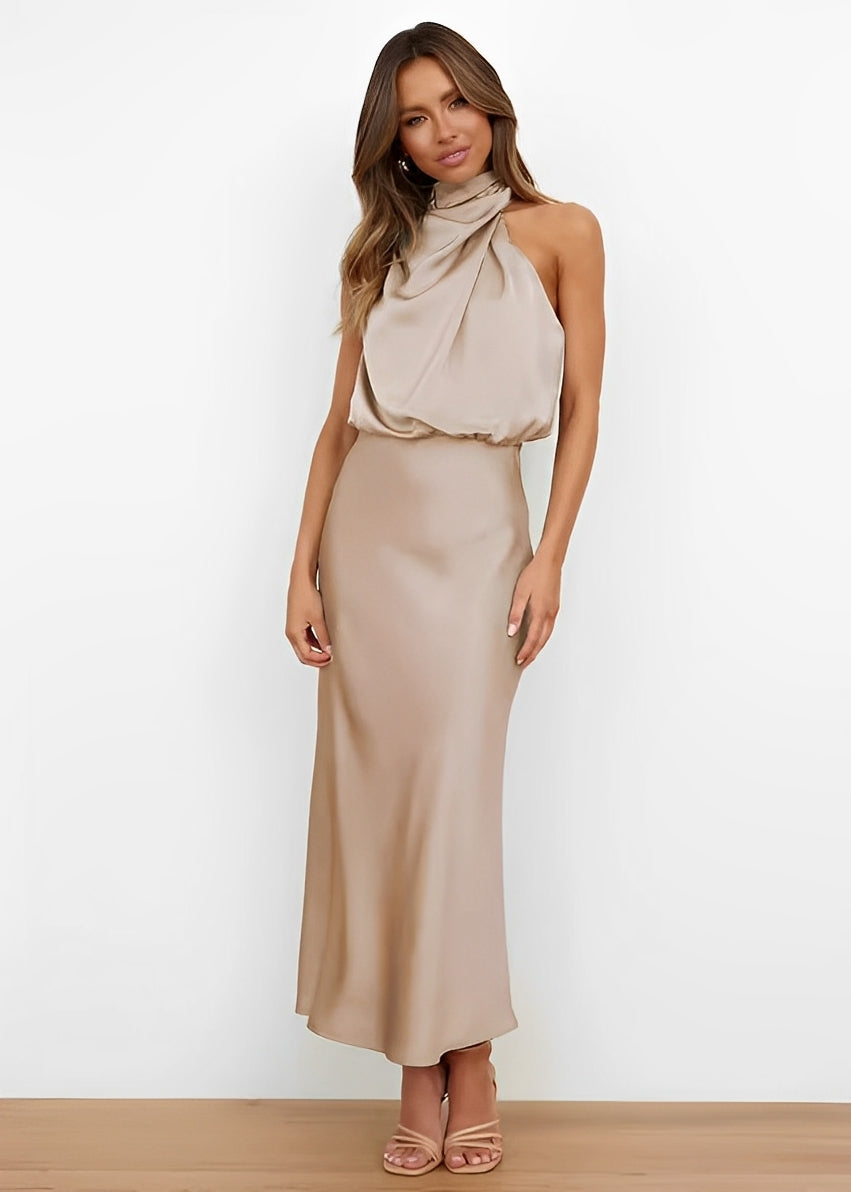 Marley - Elegantes Abendkleid aus Satin für Damen