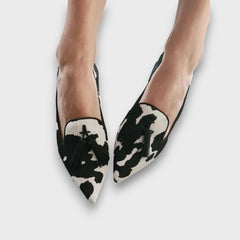 Maura – Statement-Loafer mit Fransen in Schwarz