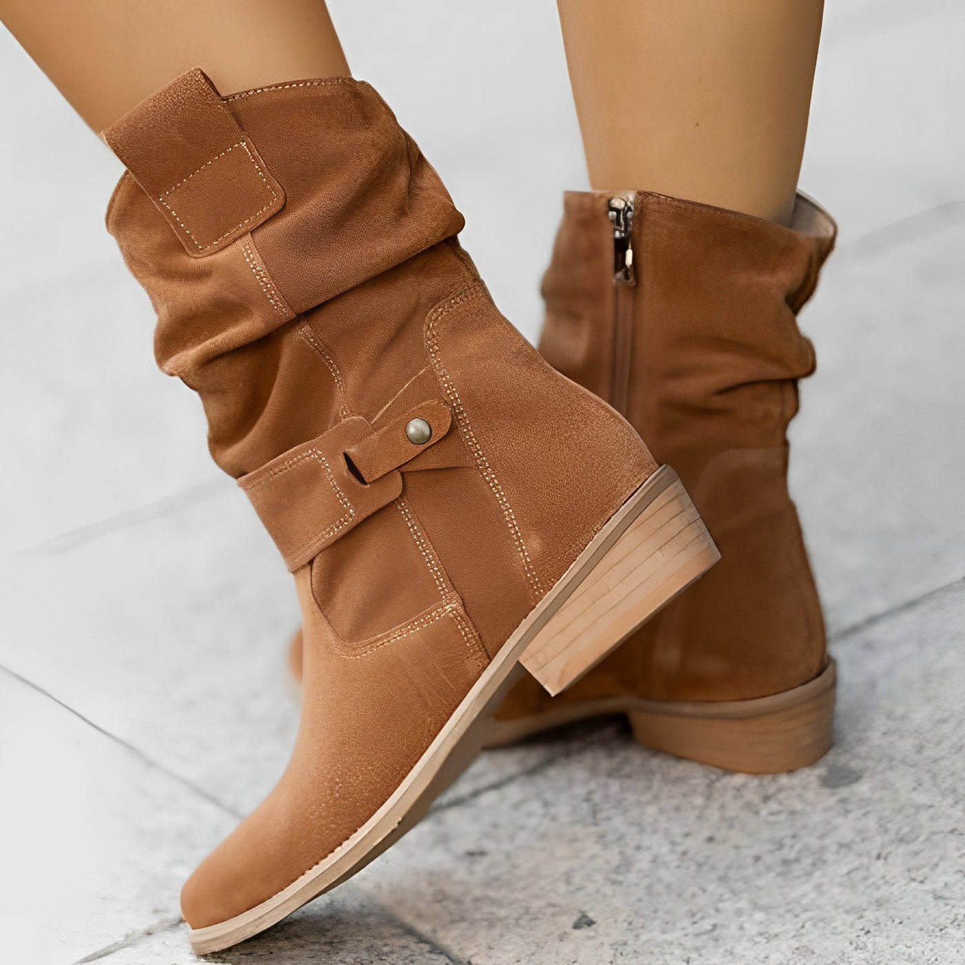 Carissa - Elegante Damenstiefel mit weichem Futter