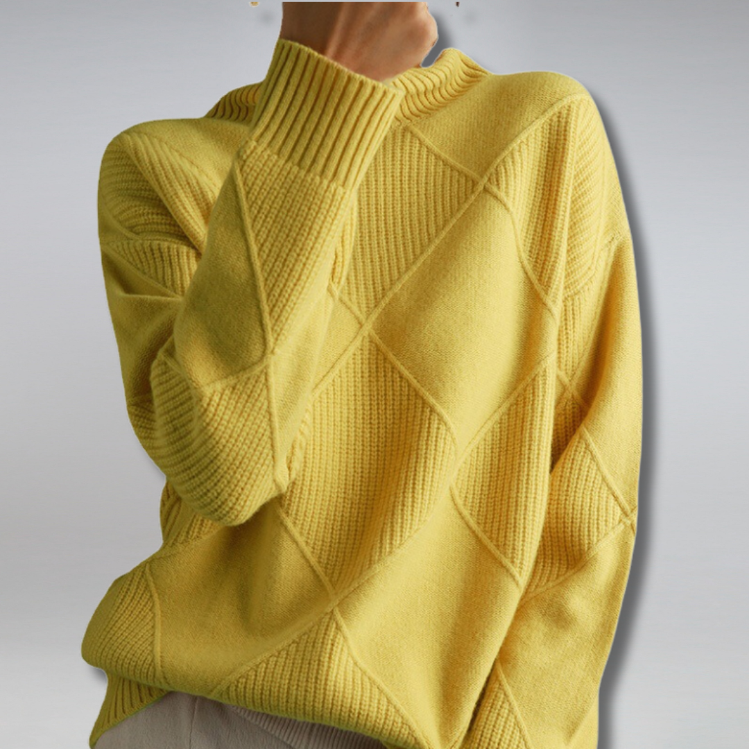 Everly - Strick-Rollkragenpullover