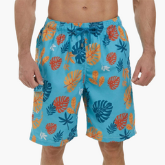 Schnelltrocknende Shorts - Herren Badeshorts mit Stretch in Himmelblau