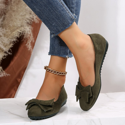Katelynn - Bequeme flache Schuhe aus Wildleder für Damen