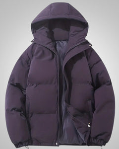 Romi | Damen Gefütterte Kapuze Daunenjacke in Lila