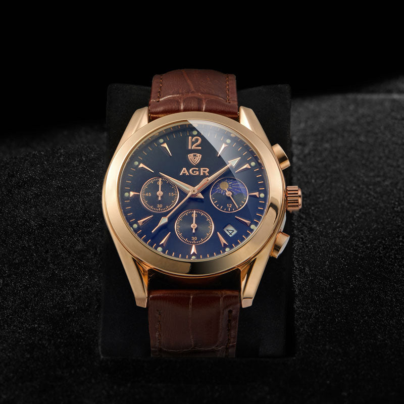Zeitlose Luxus-Armbanduhr