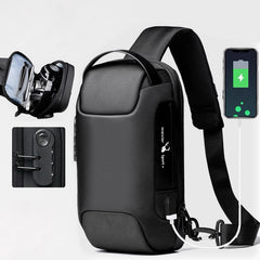 Zenon | Brusttasche in Schwarz