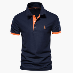 Ben | Premium Casual Polohemd in Orange