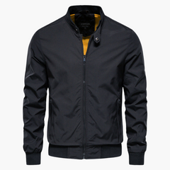 Winddichte Freizeitjacke für Herren in Schwarz