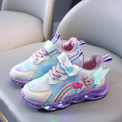 Fairy Elsa Beleuchtete Turnschuhe in Lila
