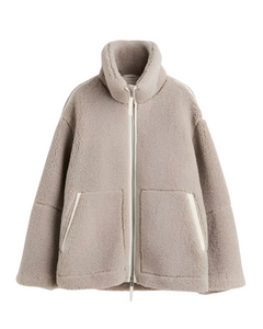 Anastacia™ - Weiche Warme Winterjacke in Dunkelbrun