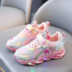 Fairy Elsa Beleuchtete Turnschuhe in Rosa