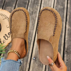Zayella - Gepolsterte Wanderschuhe in Braun