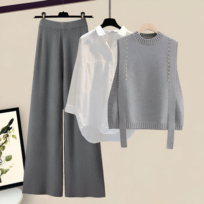 Betta | Gemütliches Herbst- und Winter-3-Teile-Set