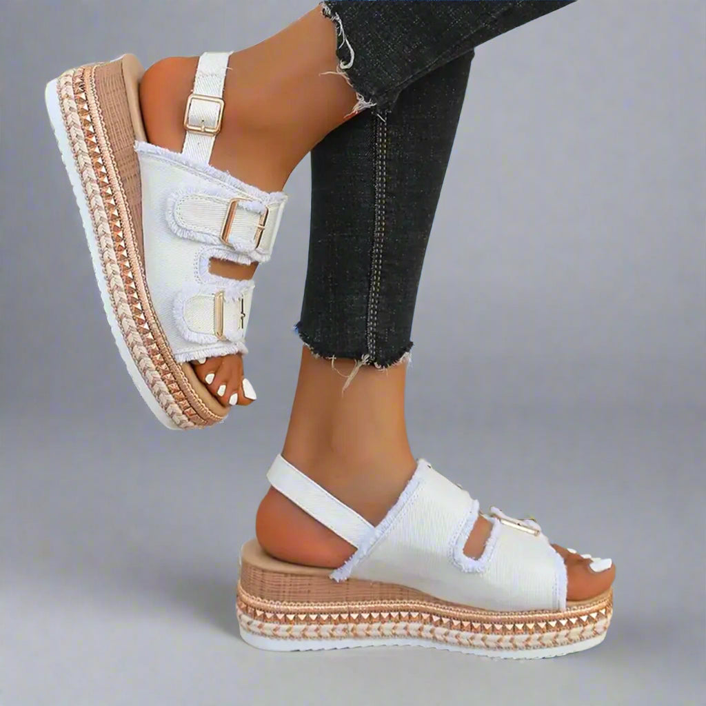 Aranka | Bequeme Sandalen mit Keilabsatz für jeden Tag