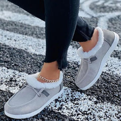 Colleen -  Warme Und Rutschfeste Winterschuhe in Grau
