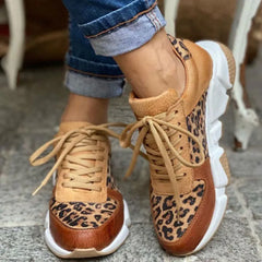 Trina™ - Bequeme Leoparden-Sneakers in Leopard