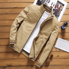 Gregor - Die Elegante Und Einzigartige Jacke in Hellbraun