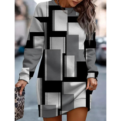 Azteken-Pullover-Kleid