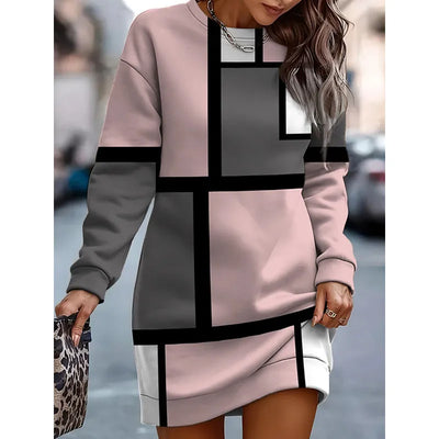 Azteken-Pullover-Kleid