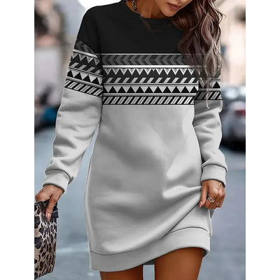 Azteken-Pullover-Kleid