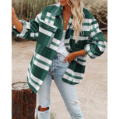 Ausgefallene Damen Jacke in Grün