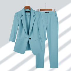 Karoline - Jacke und Hose im Set - Blazer und Hose in Blau