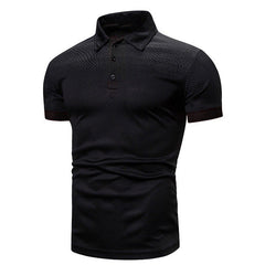 Steward | Herren Polohemd in Schwarz