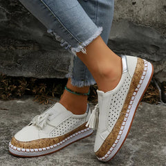Tanya® | Trendy Fashion Hausschuhe in Weiß