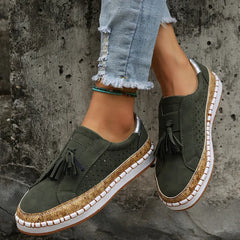 Tanya® | Trendy Fashion Hausschuhe in Grün