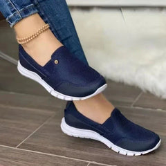 Suzanne® | Moderne atmungsaktive Fashion-Halbschuhe in Blau