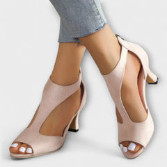 Élina – Orthopädische Pumps mit Stil in Hellrosa