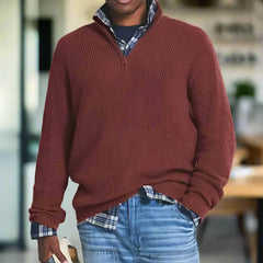 Bryan™ - Exklusiver Pullover für Herren in Rot