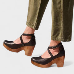 Quinn | Orthopädisch Gepolstert Sandalen in Schwarz