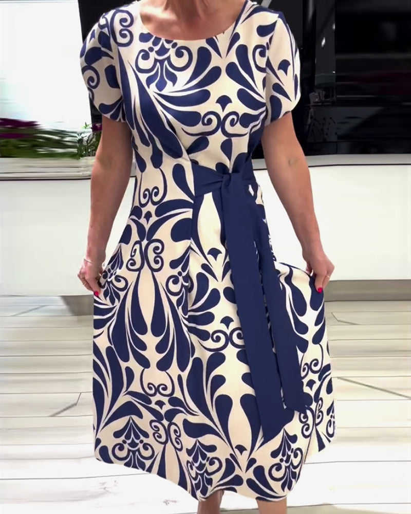 Prag Kleid mit verstellbarem Band