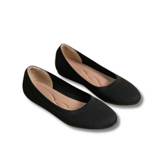 Vivienne - Schuhe - Bequemer Ballerina in Schwarz