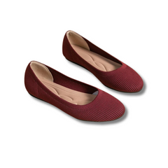 Vivienne - Schuhe - Bequemer Ballerina in Rot