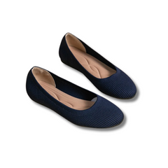 Vivienne - Schuhe - Bequemer Ballerina in Blau