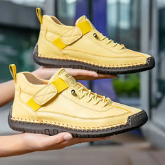 Alina | Damen Orthopädische Slip-on Sneaker in Gelb