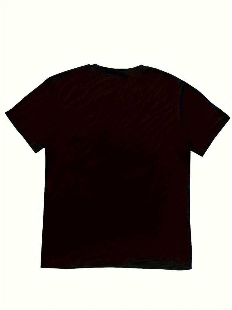 Herz-Print Kurzarm-T-Shirt für Damen