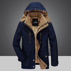Henry | Winterjacke in Blau