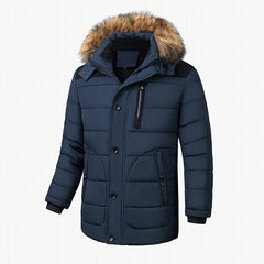 Alexander | Winter Herrenjacke in Dunkelblau