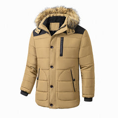 Alexander | Winter Herrenjacke in Khaki