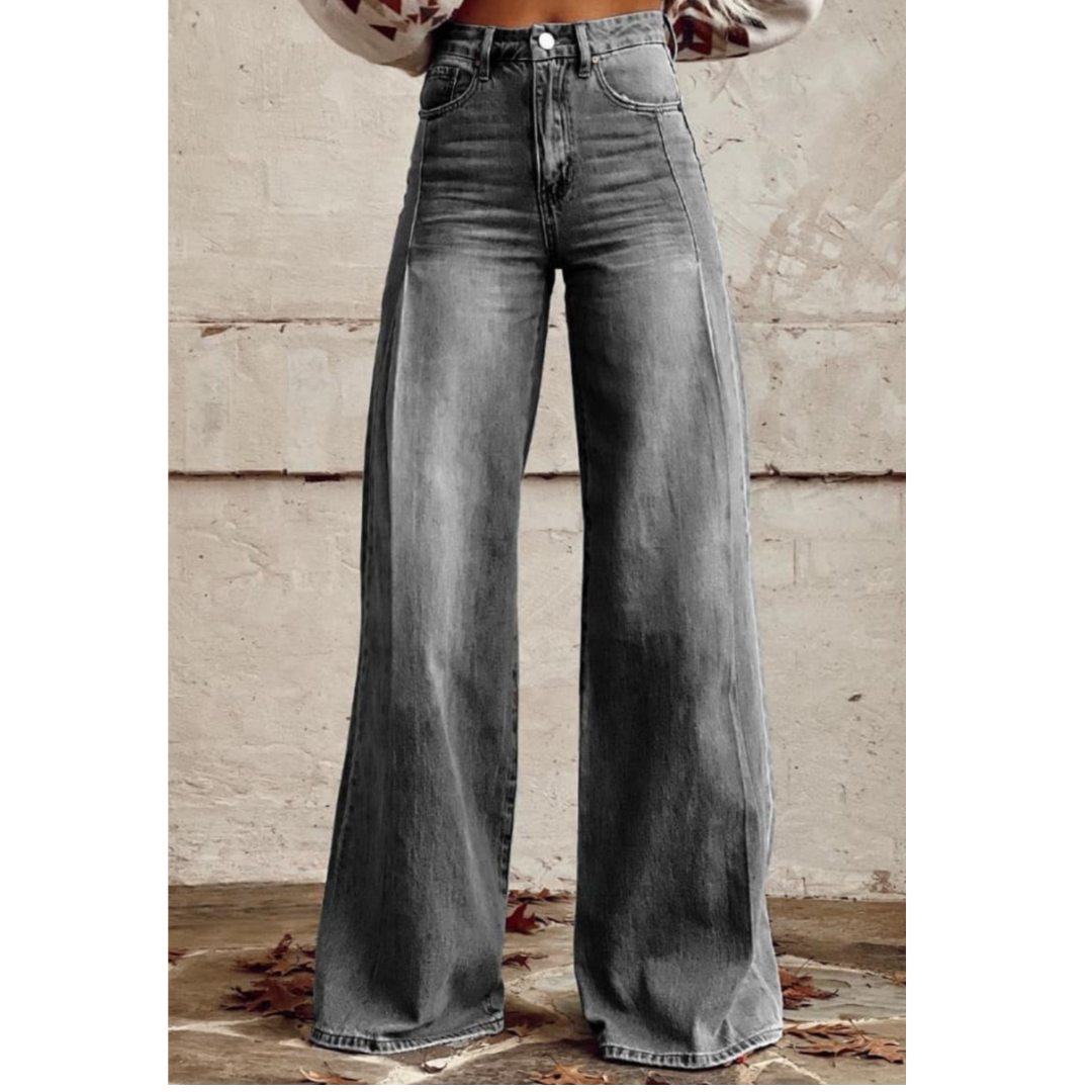 Gemma - Weite Jeans - High-Waist
