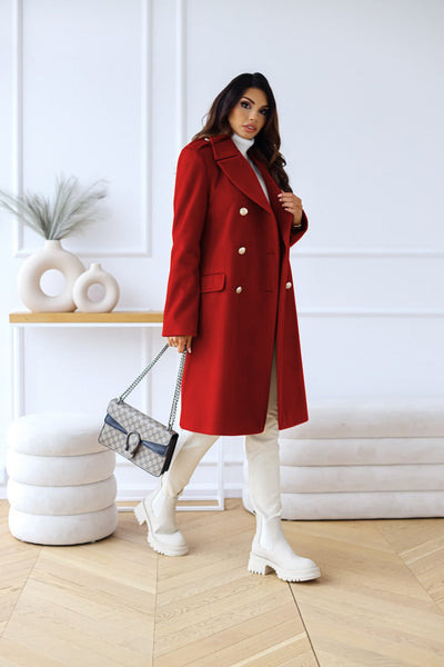 Damen Reverskragen Trenchcoat | Winter