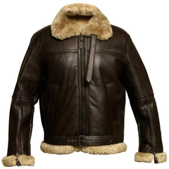 ARTHUR™ | Premium-Lammlederjacke für Herren in Dunkelbraun