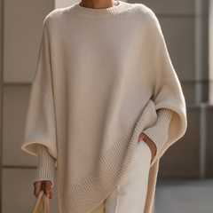 ELISE™ | Eleganter & Lässiger Strickpullover für Damen in Beige